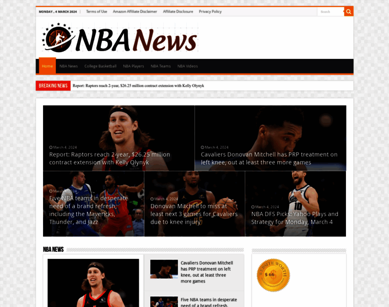 Nba-news.net thumbnail