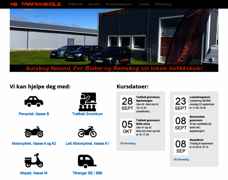 Nbtrafikkskole.no thumbnail