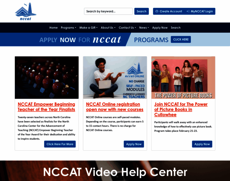 Nccat.org thumbnail