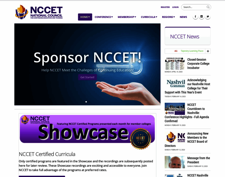 Nccet.org thumbnail