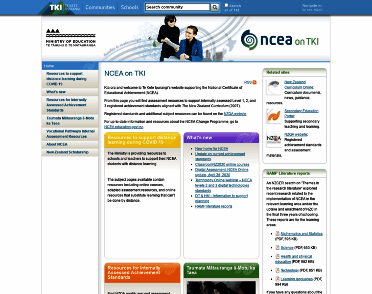 Ncea.tki.org.nz thumbnail
