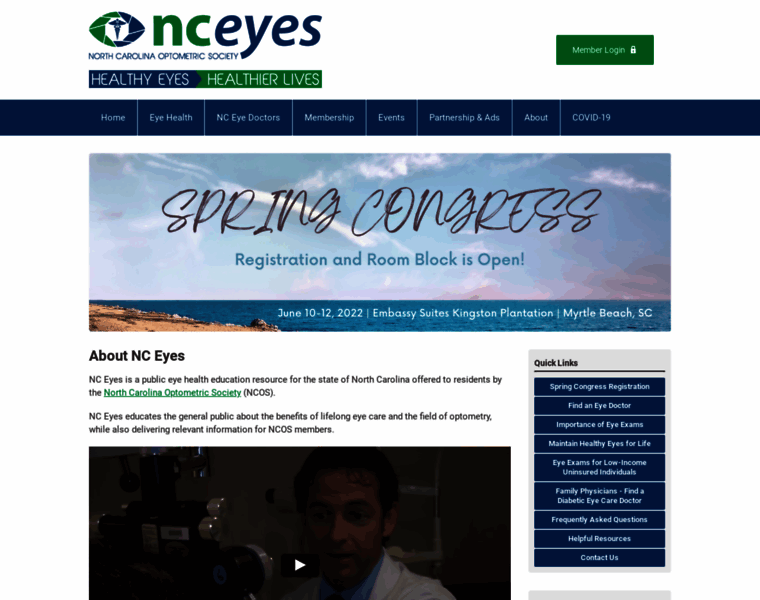 Nceyes.org thumbnail
