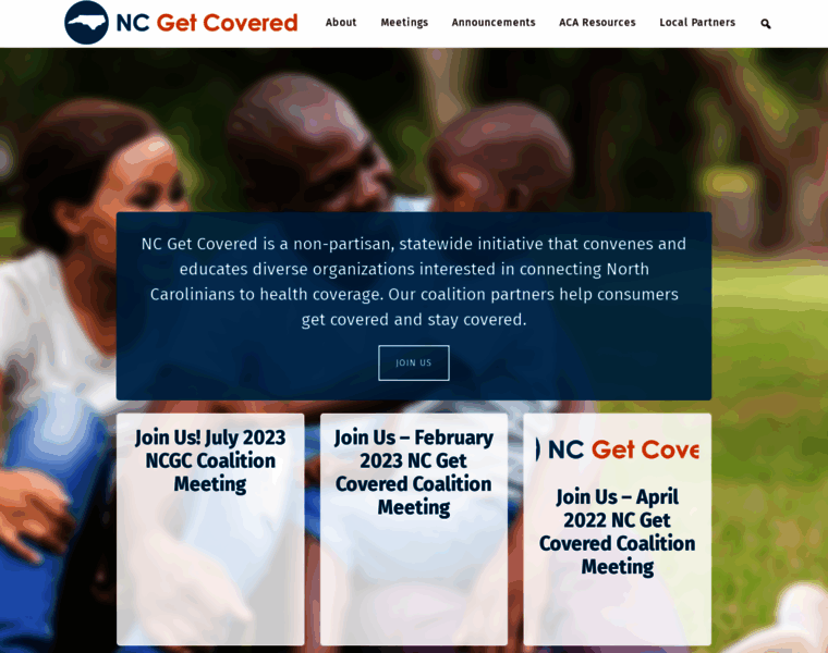 Ncgetcovered.org thumbnail