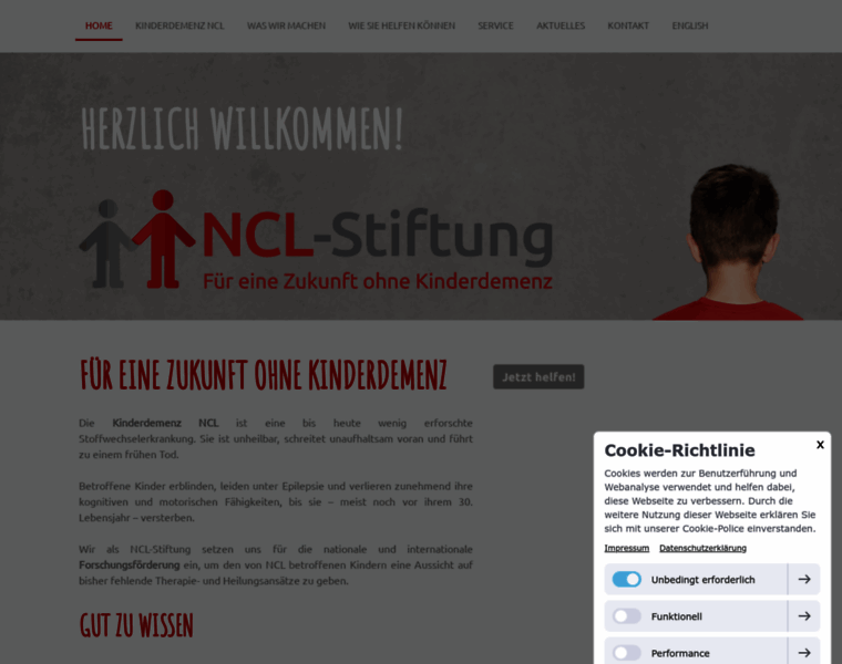 Ncl-stiftung.de thumbnail