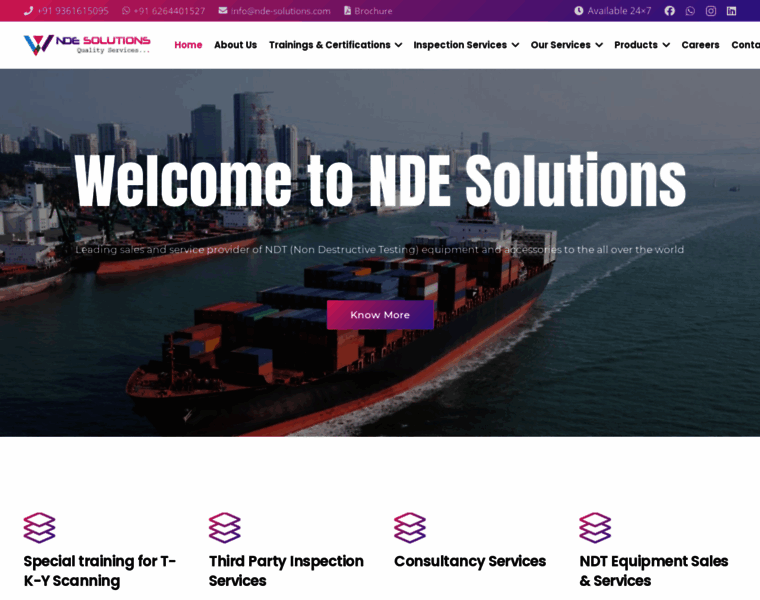 Nde-solutions.com thumbnail