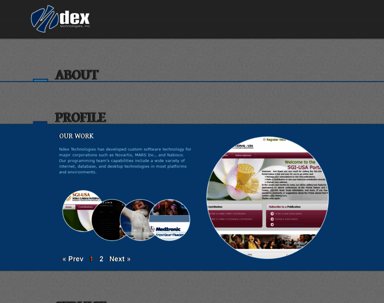 Ndex.net thumbnail