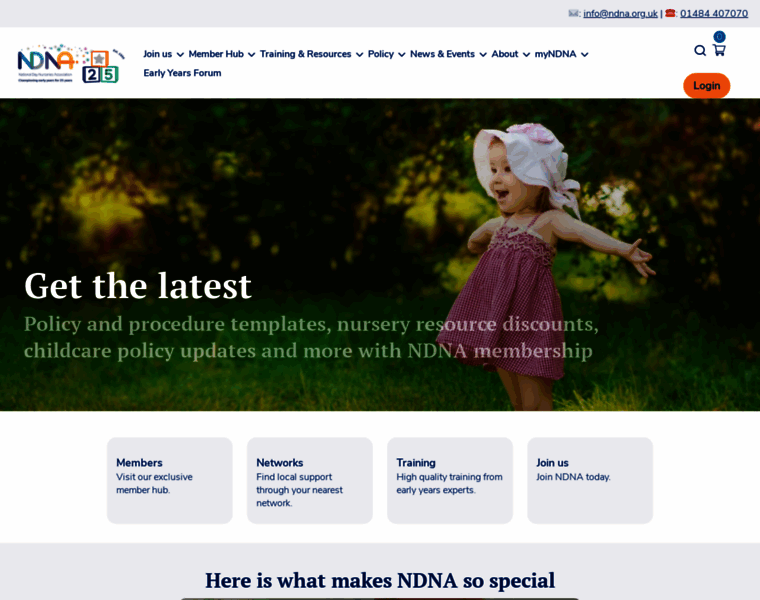 Ndna.org.uk thumbnail