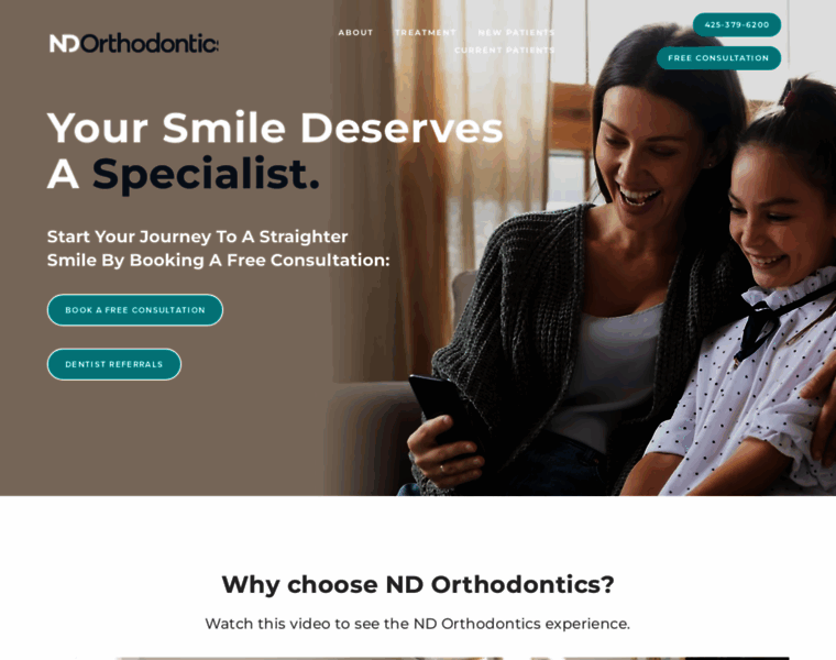Ndorthodontics.com thumbnail
