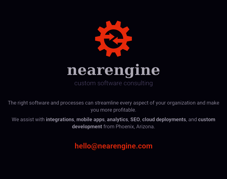Nearengine.com thumbnail