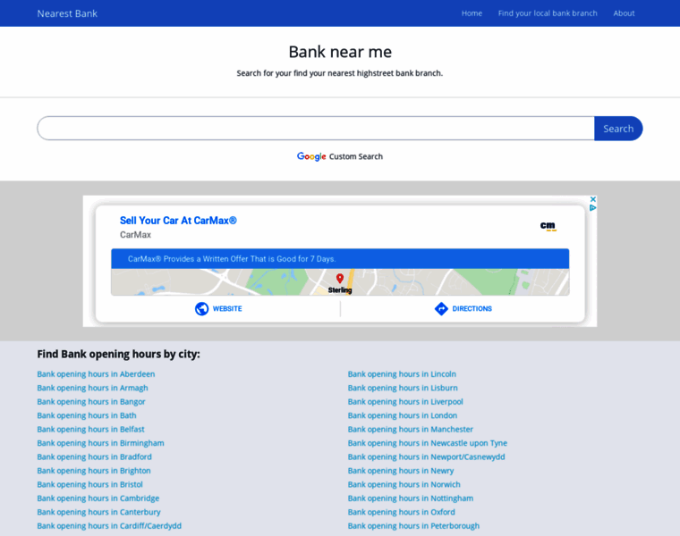 Nearestbank.co.uk thumbnail