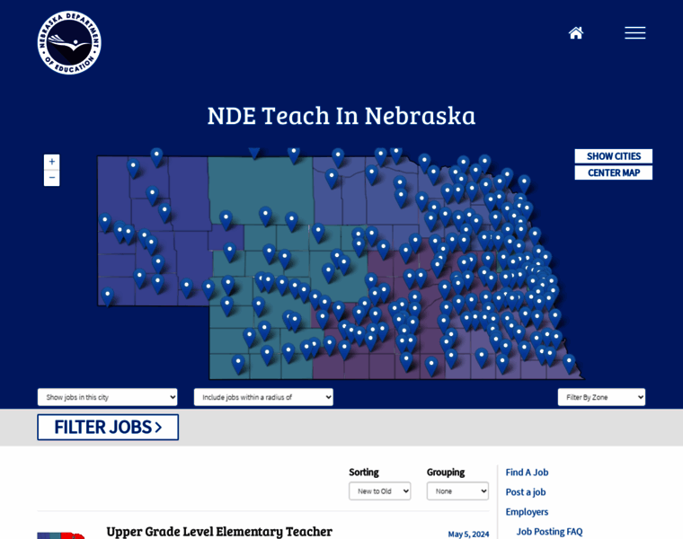 Nebraskaeducationjobs.com thumbnail