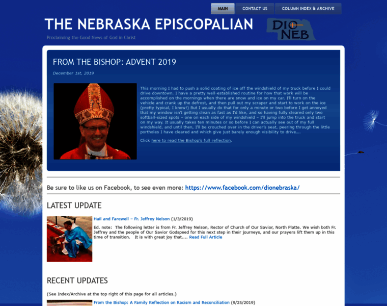 Nebraskaepiscopalian.org thumbnail