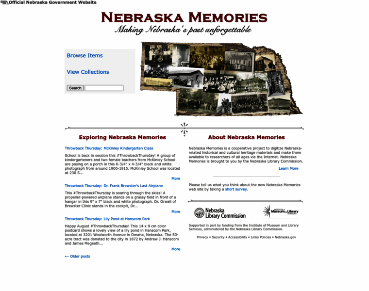 Nebraskamemories.org thumbnail