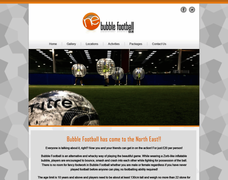 Nebubblefootball.co.uk thumbnail