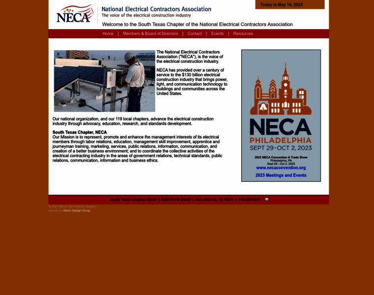 Necasa.org thumbnail