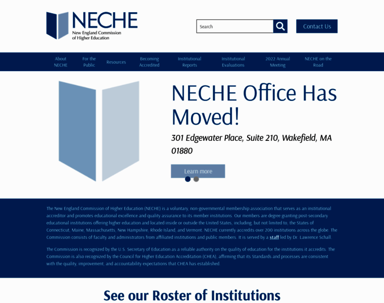 Neche.net thumbnail