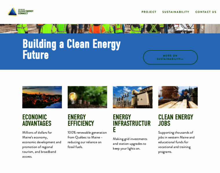 Necleanenergyconnect.org thumbnail