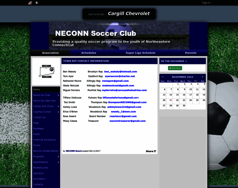 Neconn.org thumbnail