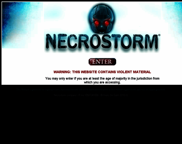 Necrostorm.com thumbnail