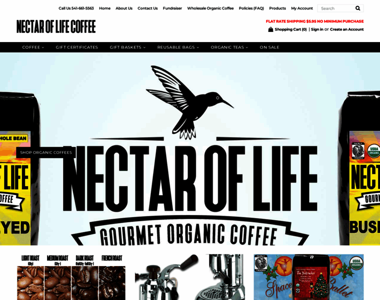 Nectar-of-life.com thumbnail