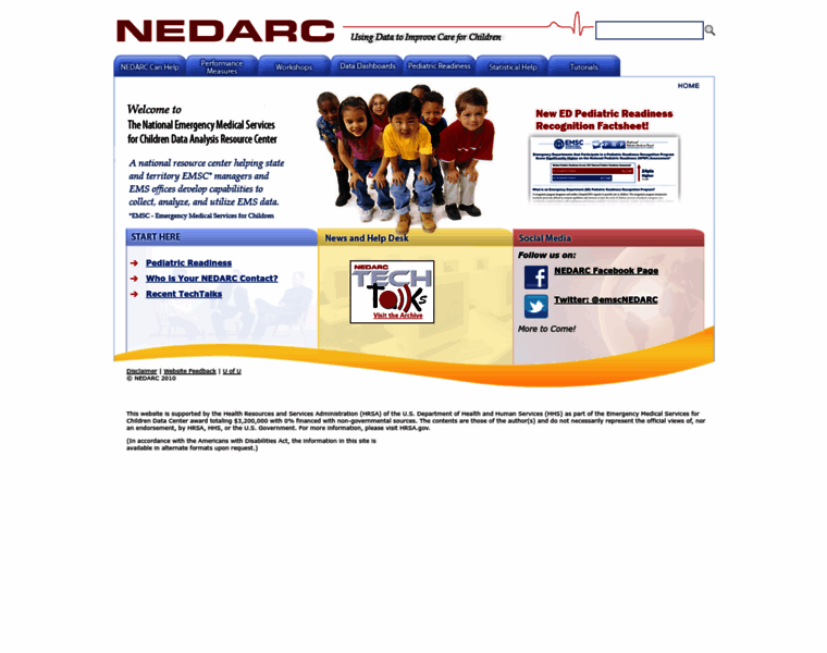Nedarc.org thumbnail