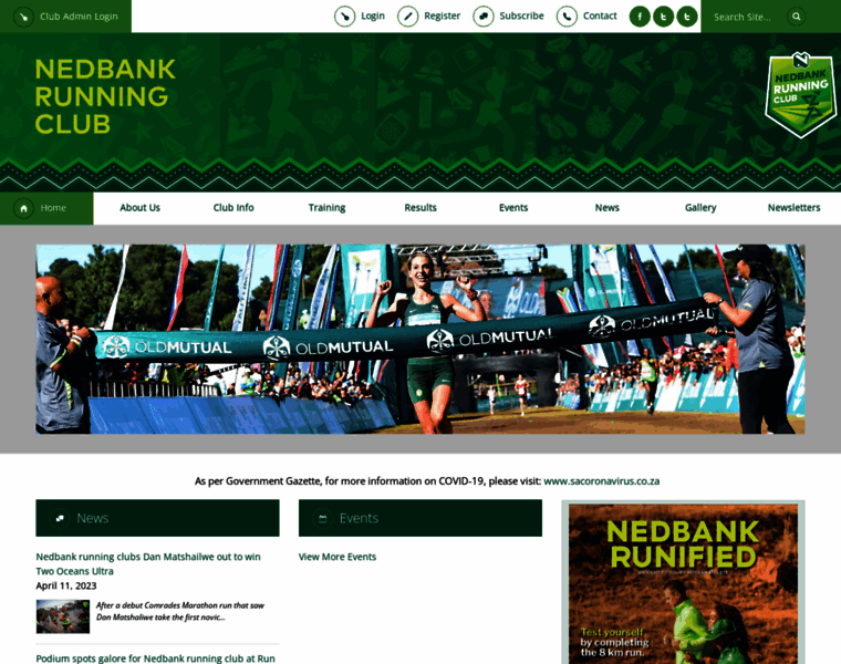 Nedbankrunningclub.co.za thumbnail
