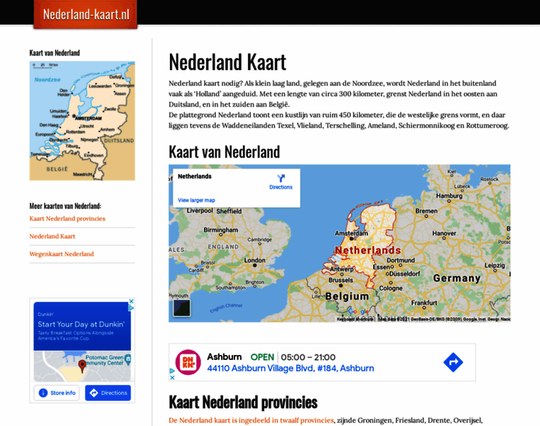 Nederland-kaart.nl thumbnail