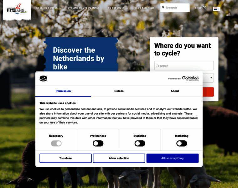 Nederlandfietsland.nl thumbnail