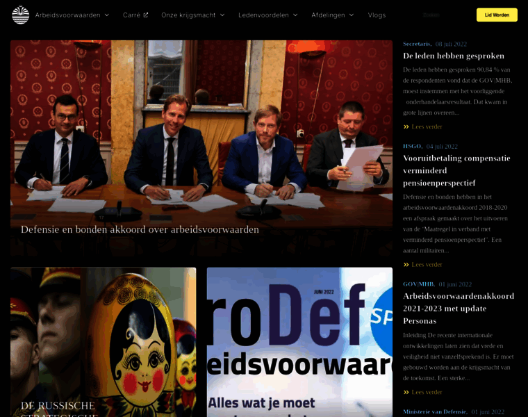 Nederlandseofficierenvereniging.nl thumbnail