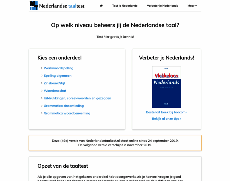 Nederlandsetaaltest.nl thumbnail