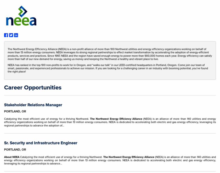 Neea-careers.hiringthing.com thumbnail