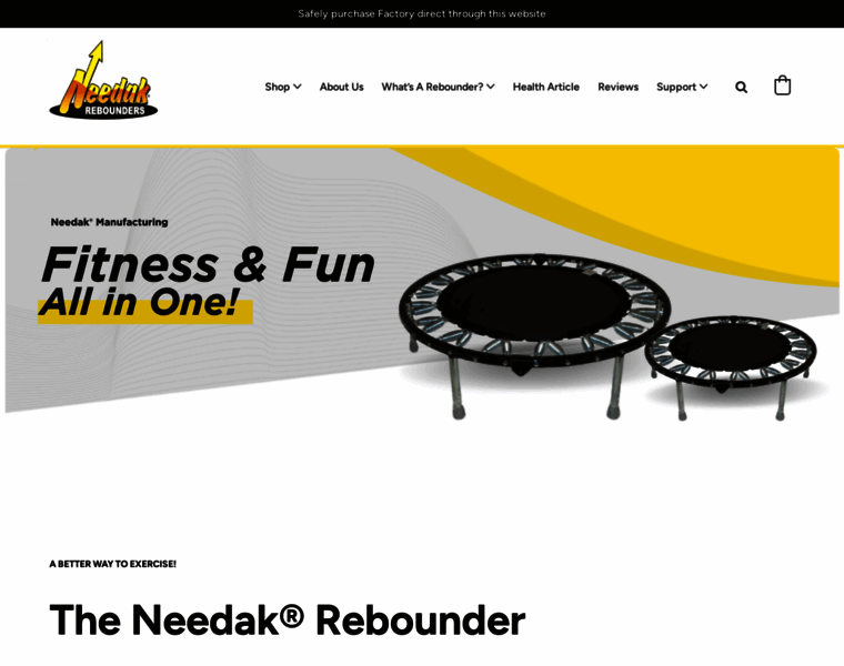 Needak-rebounders.com thumbnail