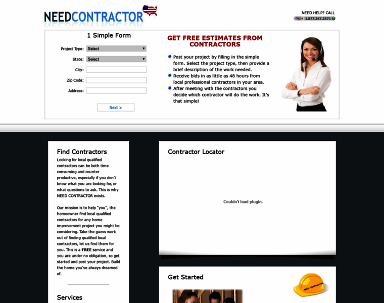 Needcontractor.net thumbnail