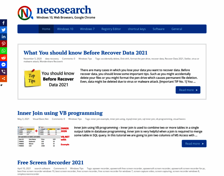 Neeosearch.com thumbnail