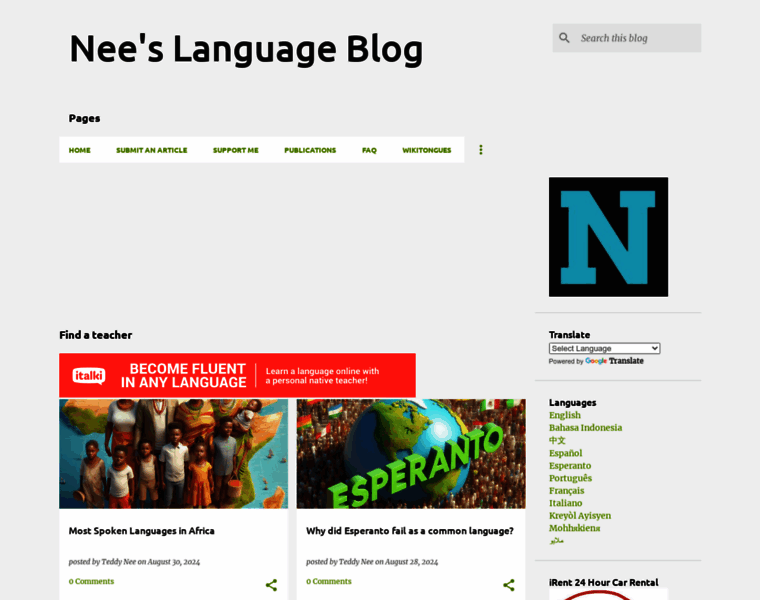 Neeslanguageblog.com thumbnail Neeslanguageblog.com thumbnail