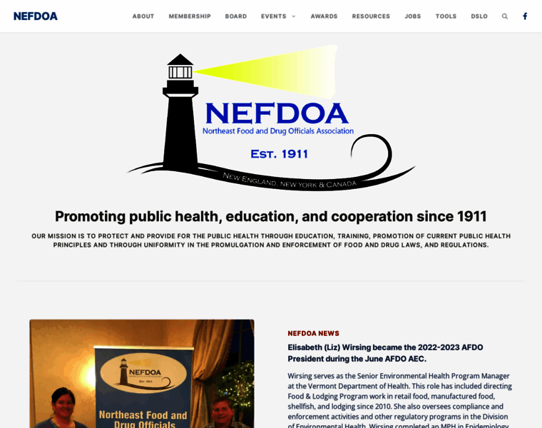 Nefdoa.org thumbnail