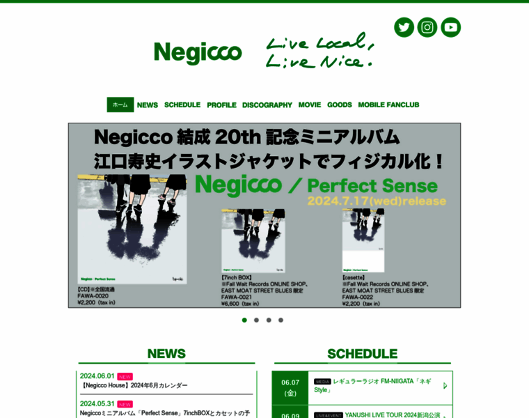 Negicco.net thumbnail
