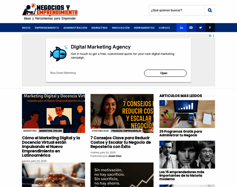 Negociosyemprendimiento.org thumbnail Negociosyemprendimiento.org thumbnail