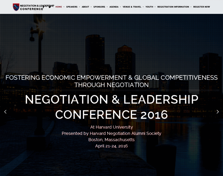 Negotiationleadershipconference.org thumbnail