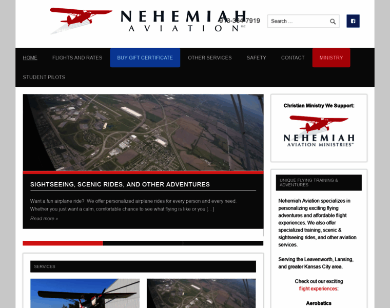 Nehemiahaviation.com thumbnail