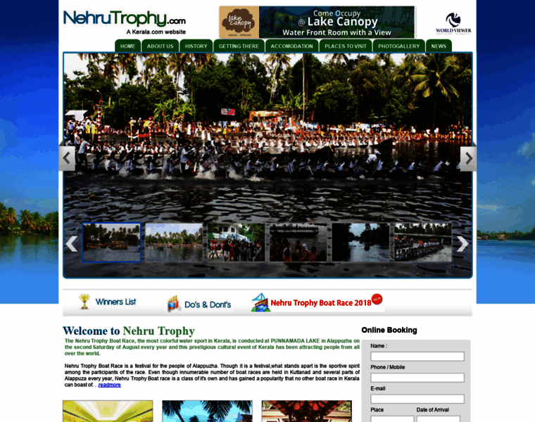 Nehrutrophy.com thumbnail