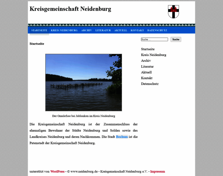 Neidenburg.de thumbnail
