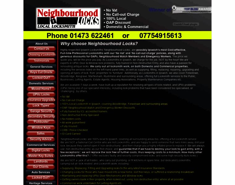 Neighbourhoodlocks.co.uk thumbnail