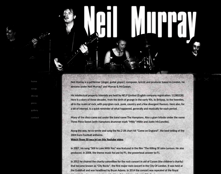 Neilmurraysongs.com thumbnail