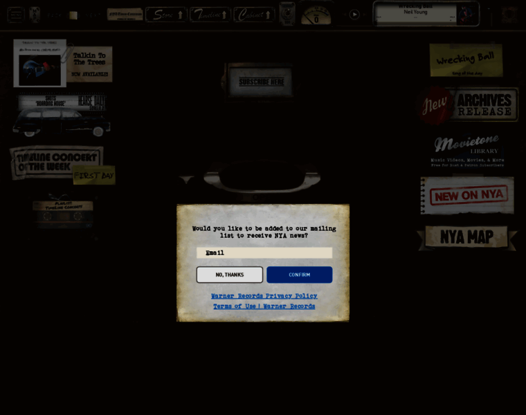 Neilyoung.com thumbnail