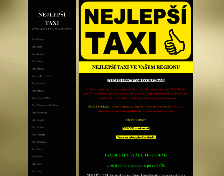 Nejlepsi-taxi.cz thumbnail