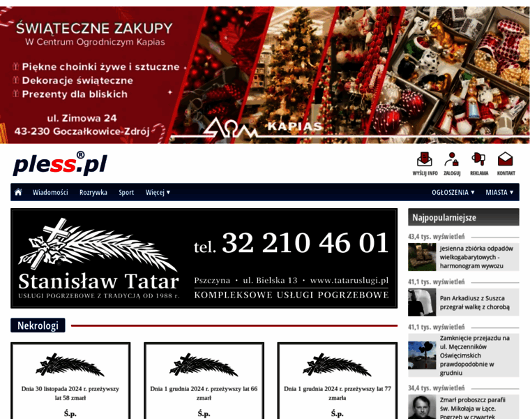 Nekrologi.pless.pl thumbnail Nekrologi.pless.pl thumbnail