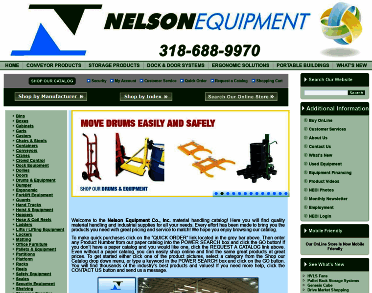 Nelsonequipment.com thumbnail