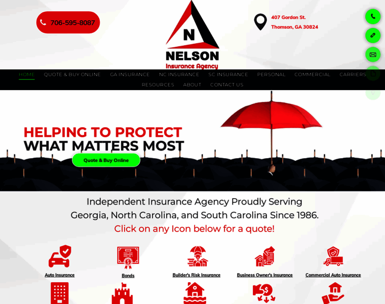 Nelsoninsurance.com thumbnail