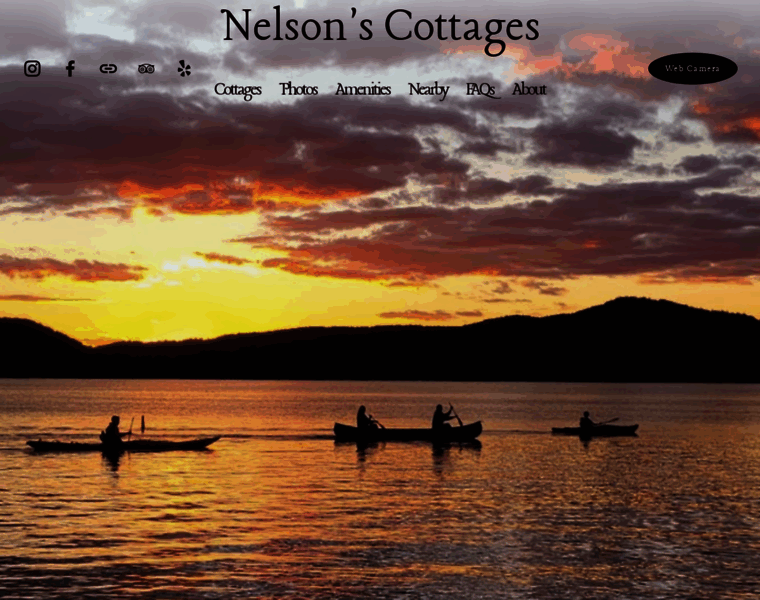 Nelsonscottages.com thumbnail
